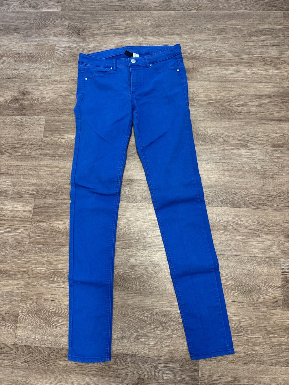 Divided Women's Skinny Jeans in Bright Blue